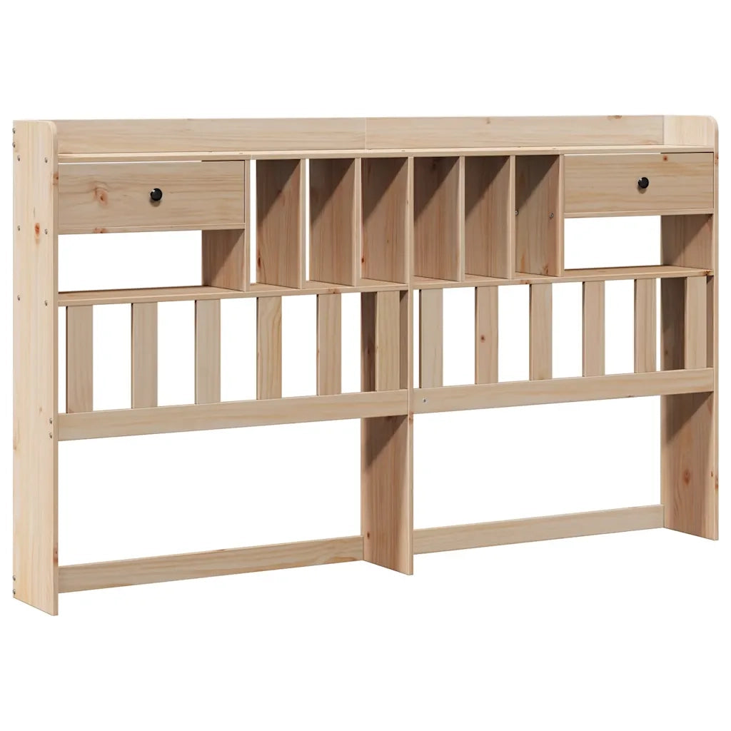 Letto Libreria senza Materasso 180x200 cm in Legno di Pino 3321840
