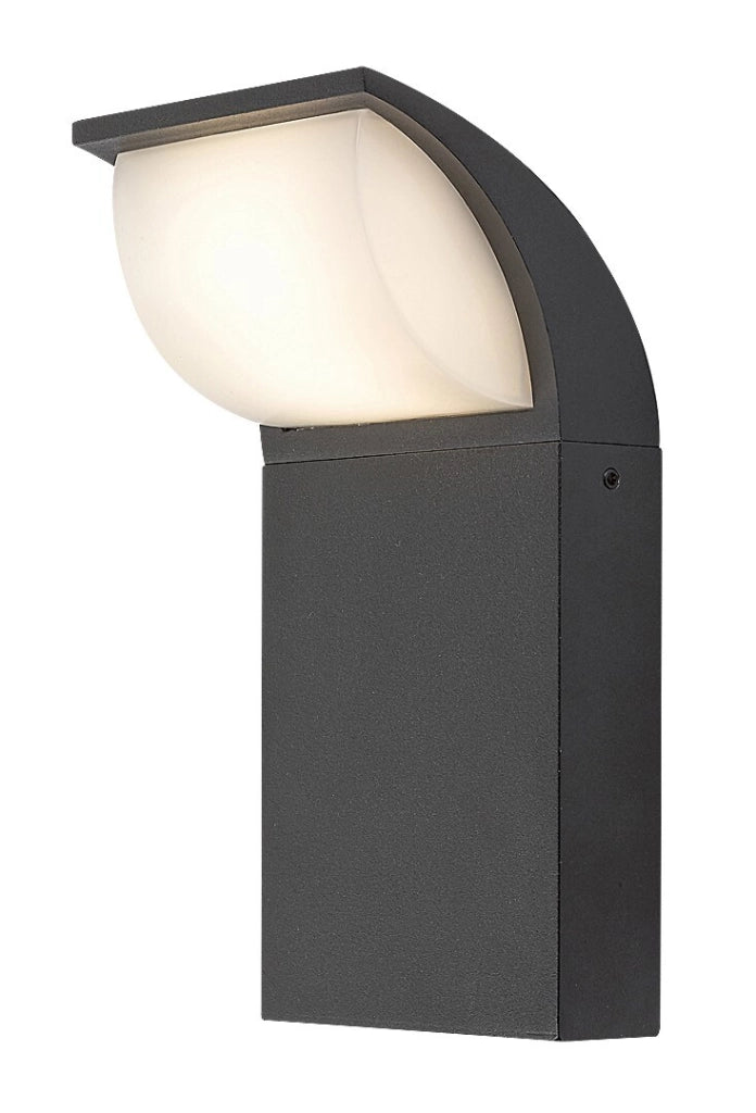 Applique LED esterna moderna 9W nera Hongkong Rabalux