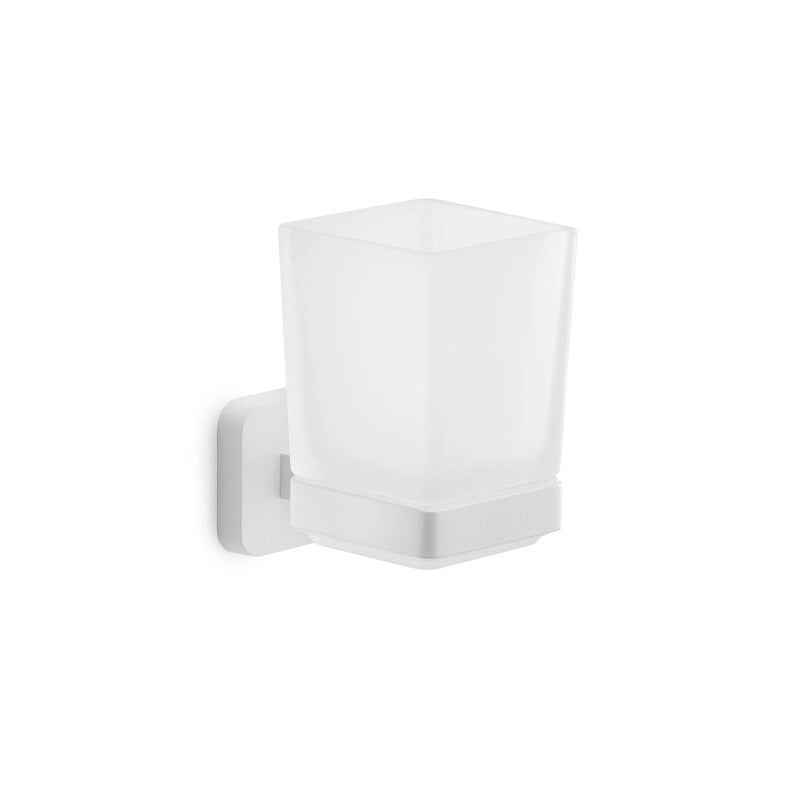 GEDY TONGA PORTASPAZZOLINI BIANCO MATT- GEDY- 1,0 pz