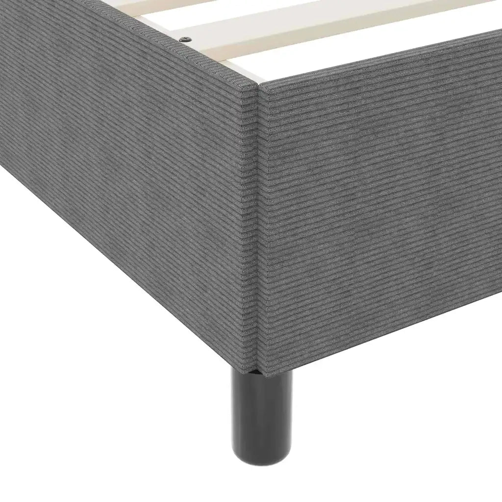 Letto singolo | Letto per adulti | Struttura del letto Grigio chiaro 100 x 200 cm Tessuto