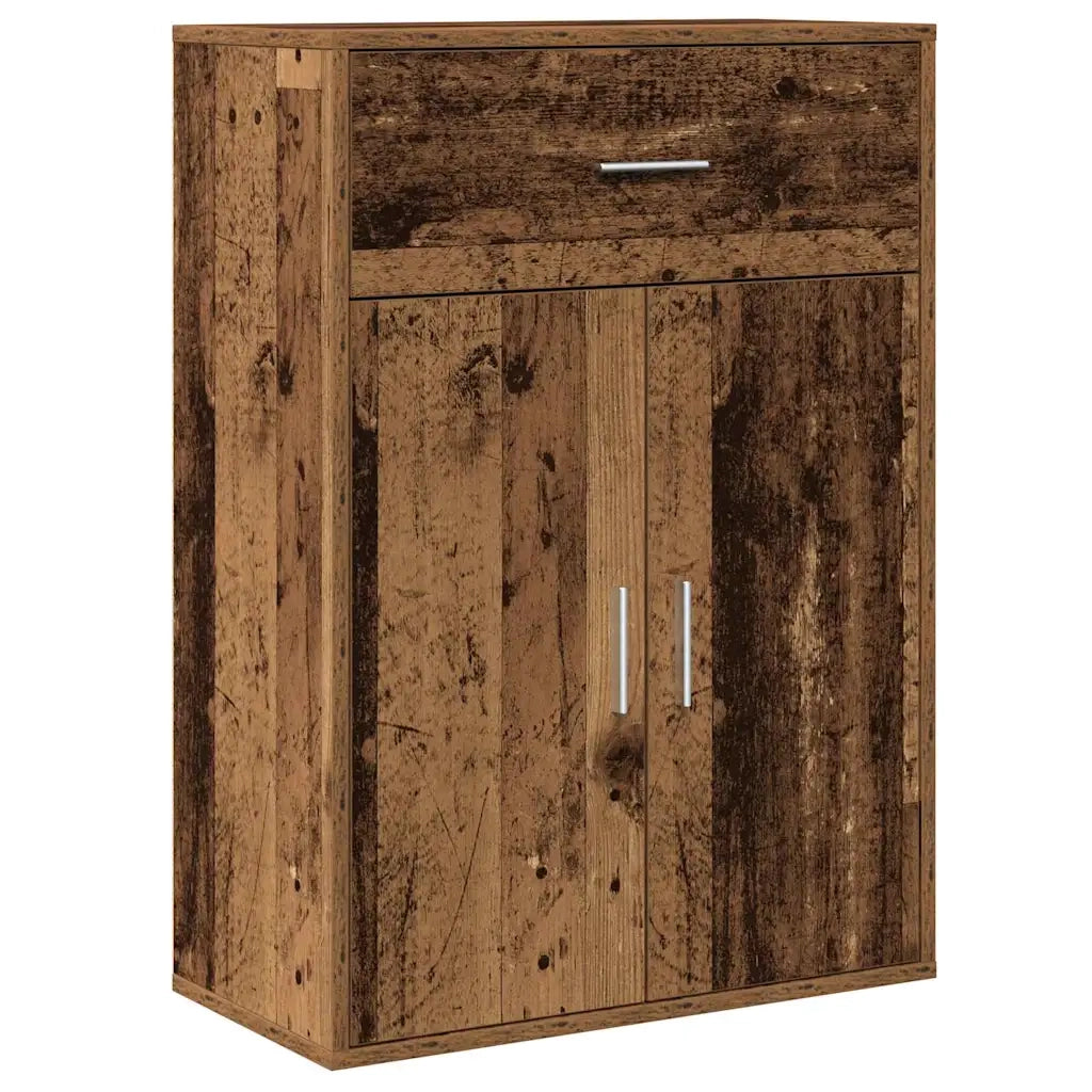 Credenza-Buffet-Armadio da cucina Legno vecchio 60 x 30 x 84 cm Legno multistrato