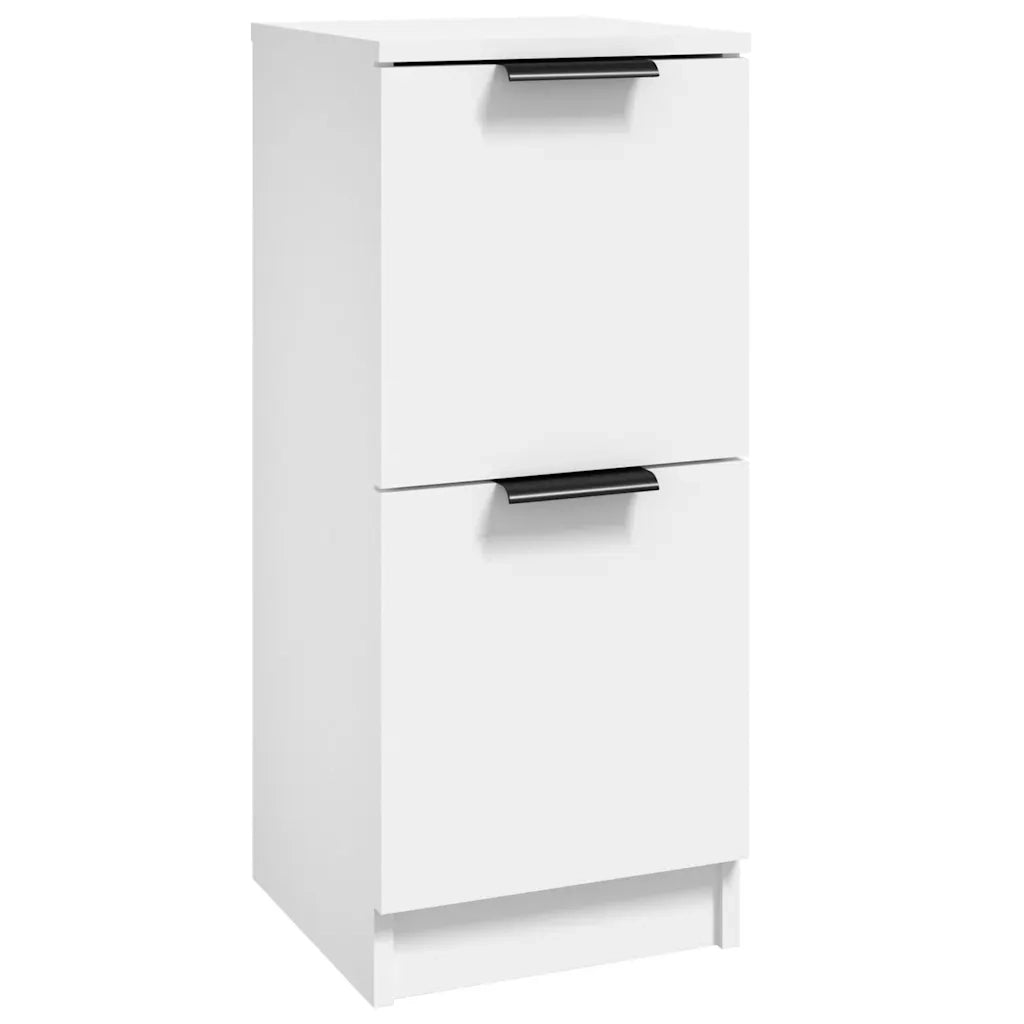 Credenza-Buffet-Armadio da cucina Bianca 30x30x70 cm in Legno Multistrato 685325