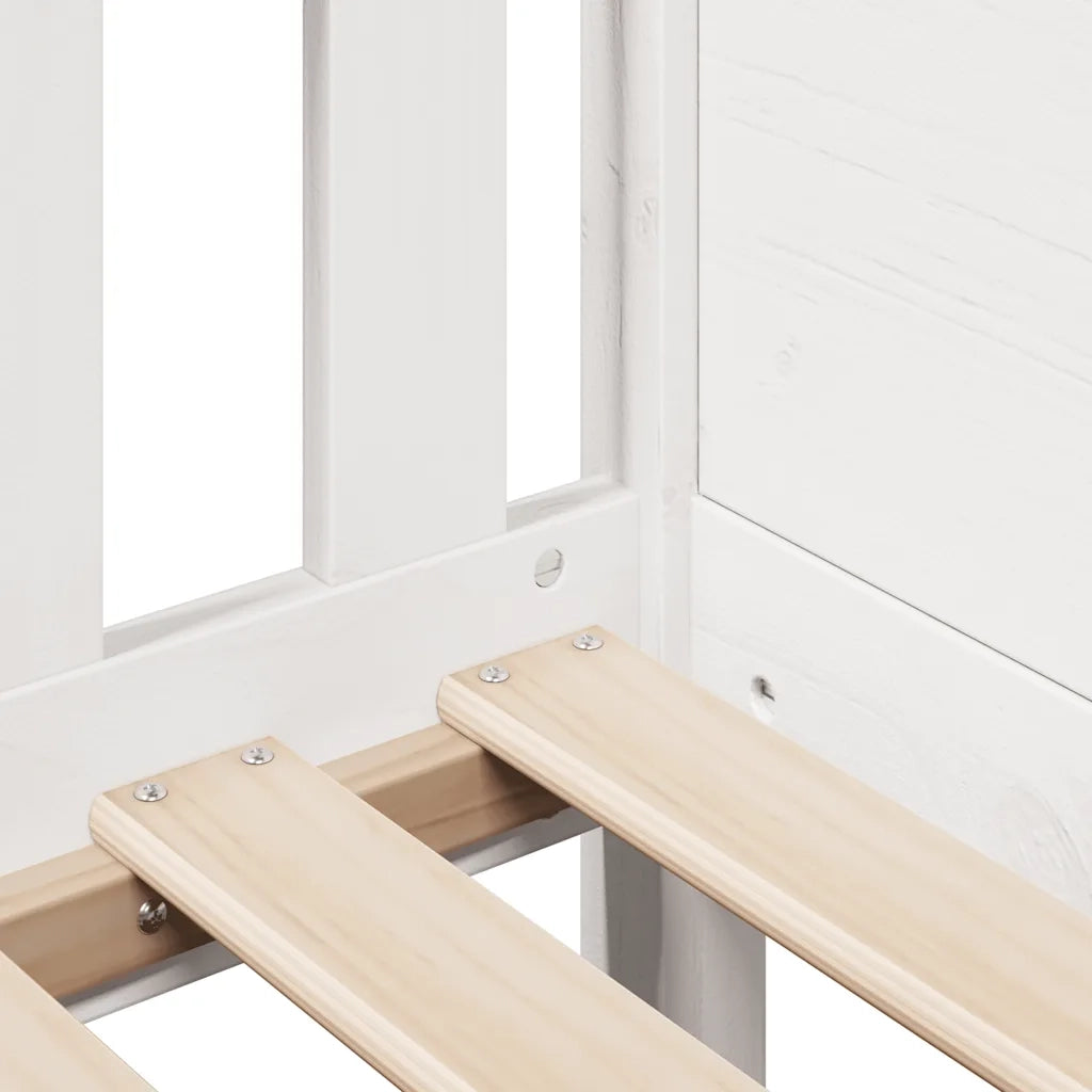 Giroletto Bambini | Letto Infantile | Lettino con Cassetti 80x200 cm Legno Massello di Pino