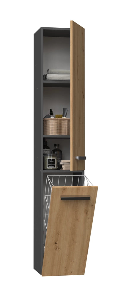 Colonna bagno NEL IV antracite artisan