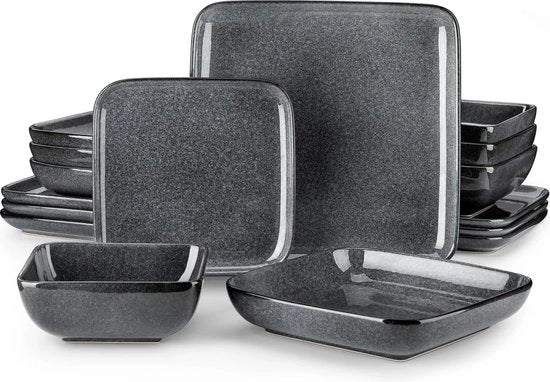 Set di Cucina Quadrato - 16 pezzi - Servizio per 4 persone