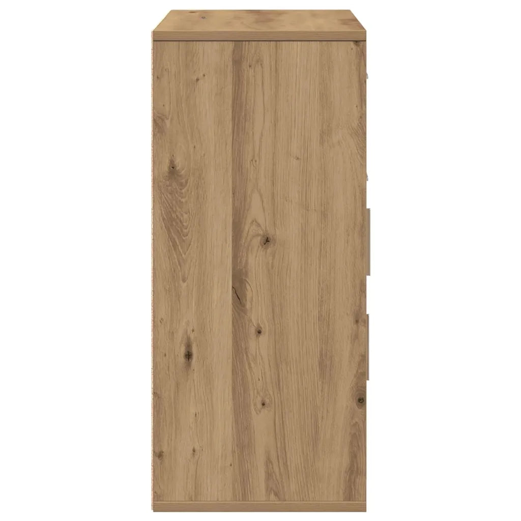 Credenza | Madia | Buffet da pranzo | Armadio da pranzo Rovere artigianale 60 x 31 x 70 cm Legno multistrato
