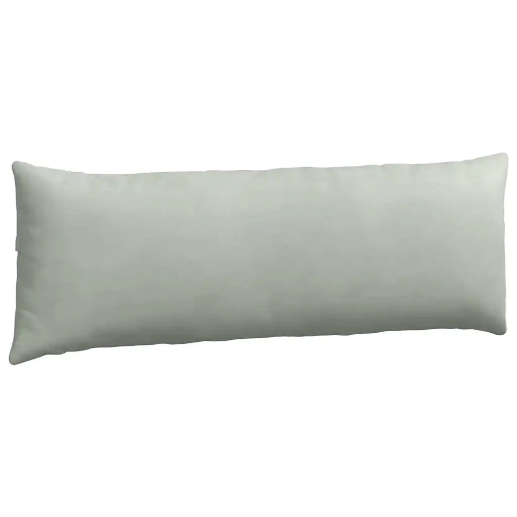 Cuscini da Divano 2 pz | Cuscini per sedie Grigio chiaro 120 x 40 cm