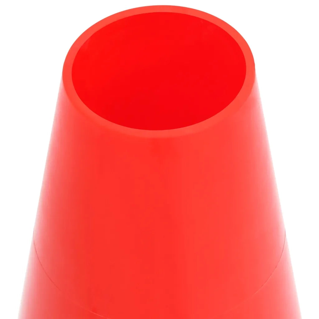Set Segnaletica Coni Stradali e Catena da 10 m Rosso Bianco 150948