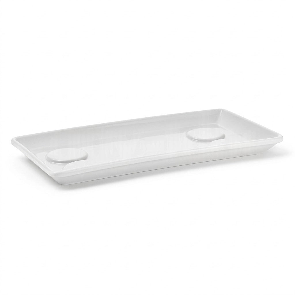 SOTTOFIORIERA 'ANTHEA' 80 cm - Col. Bianco