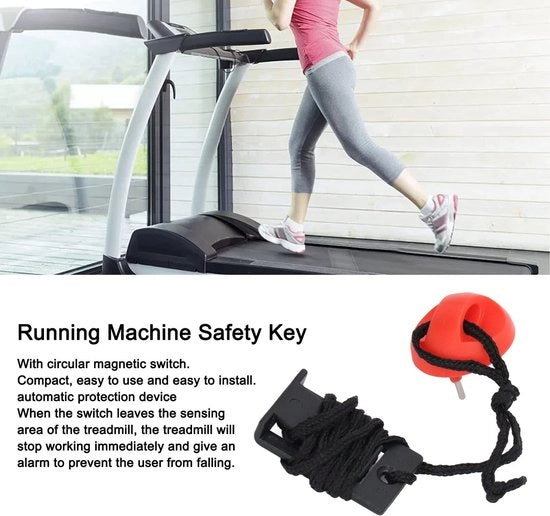 Sicurezza Automatica per Cinturino - Interruttore di Emergenza - Interruttore Magnetico - Accessorio per Cinturino - 2 Pezzi - Facile da Installare - Chiave per Cinturino
