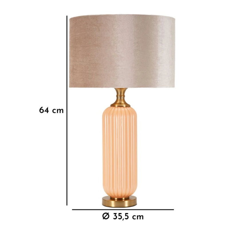 Lampadelle A Da Tavolo Perly -c- cm ø 35,5x64