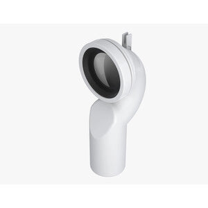 CURVA VASO COLLO CIGNO BASSO INGOMBRO D 110MM- AMAFLEX- 1,0 pz