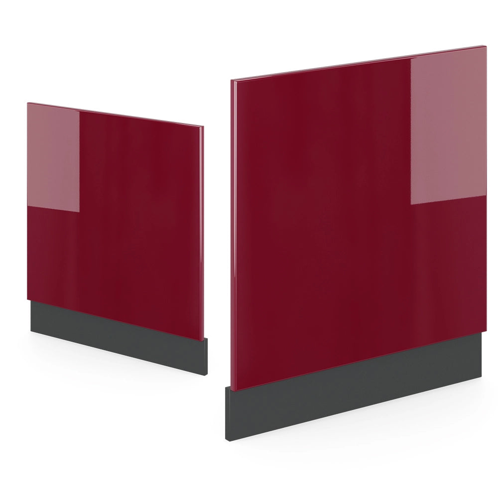 Vicco Mobili da cucina Rosso 60 cm Senza piano di lavoro