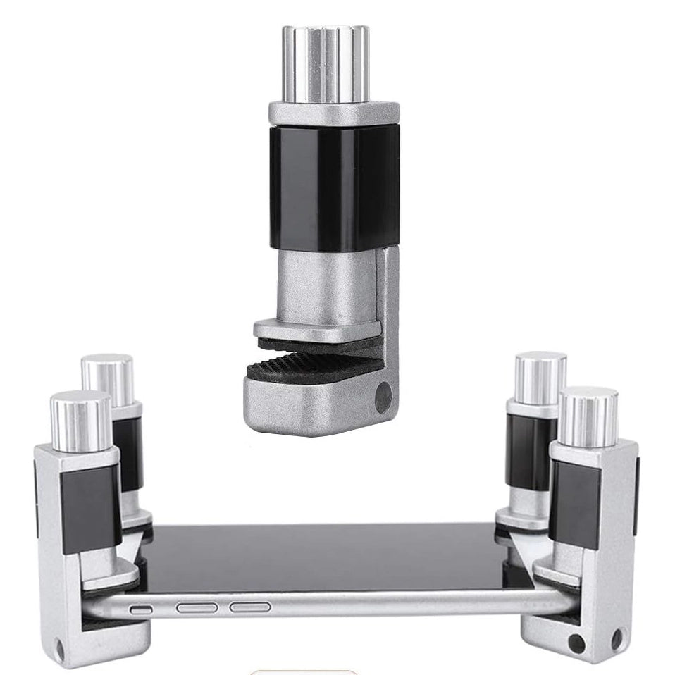 Mini Morsa da Banco per Display LCD – Materiale Durevole, Protezione in Gomma | Spessore Max 15mm, Altezza 70mm