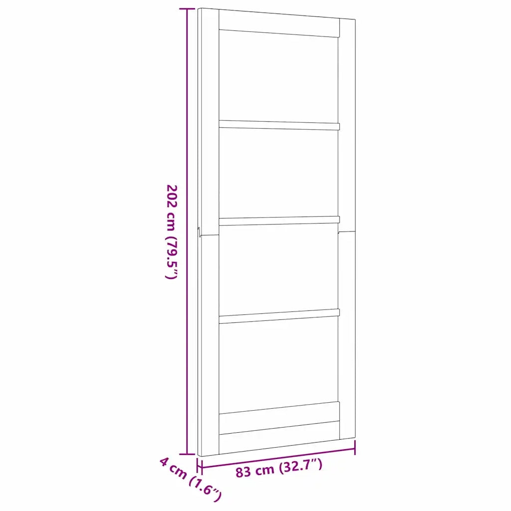 Porta Interna ORKDAL Bianco Primi 83 x 202 cm 4102694