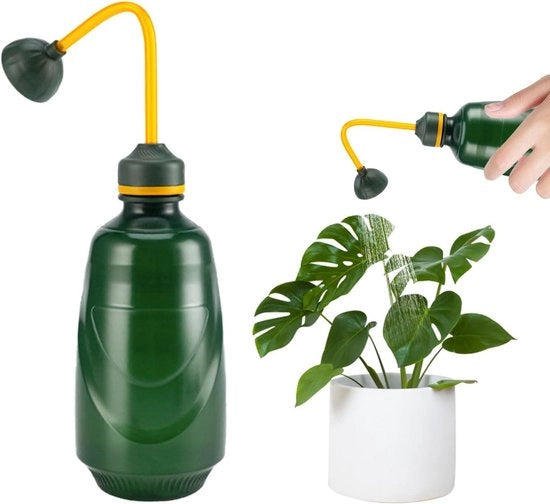 Spruzzatore per innaffiature mini 450 ml per innaffiare semi e piante sensibili (colore verde)