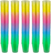 Set di bicchieri da cocktail in plastica - 160 pezzi - 29 ml - resistenti al shock - riutilizzabili