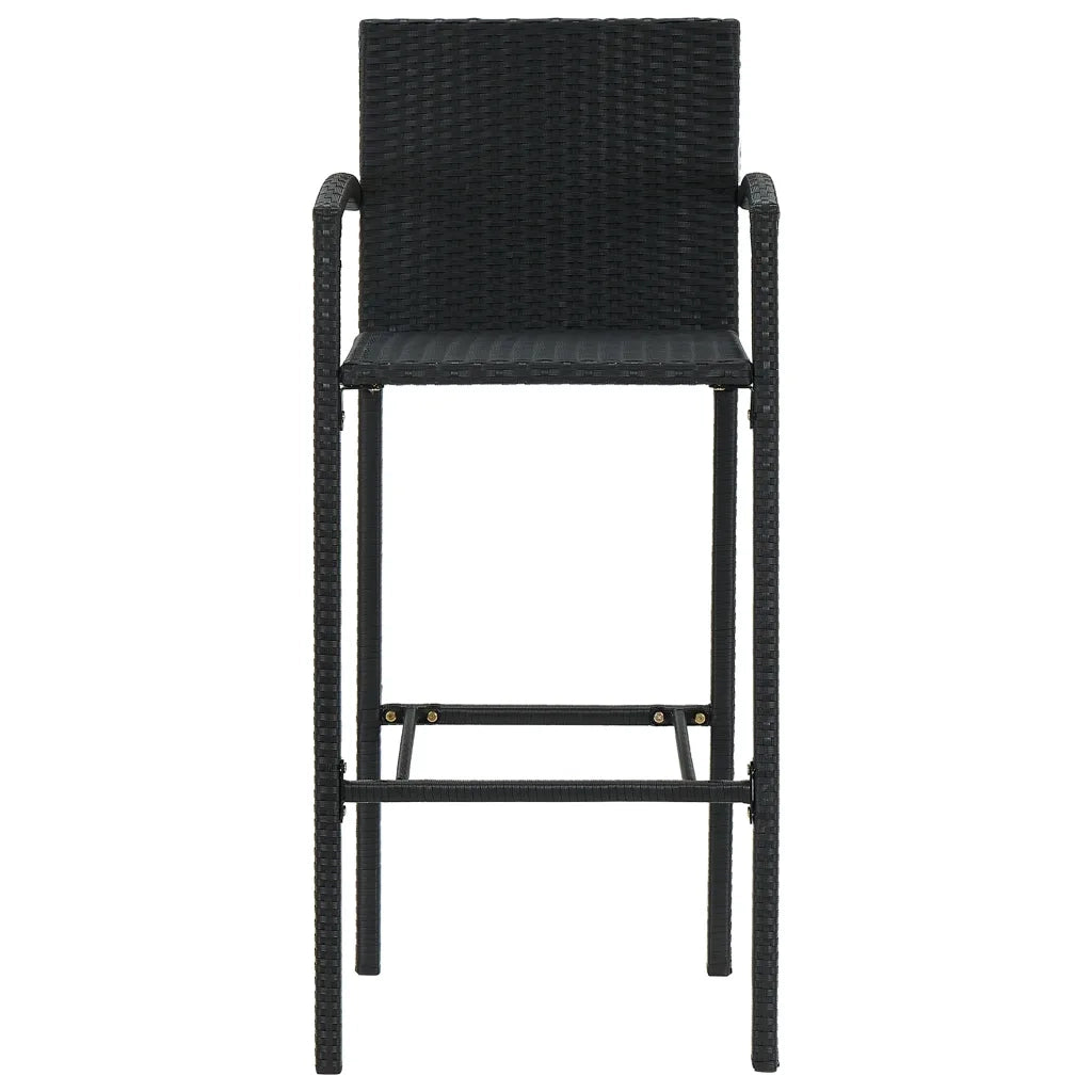 Set Bar da Giardino 9 pz Nero 3068020