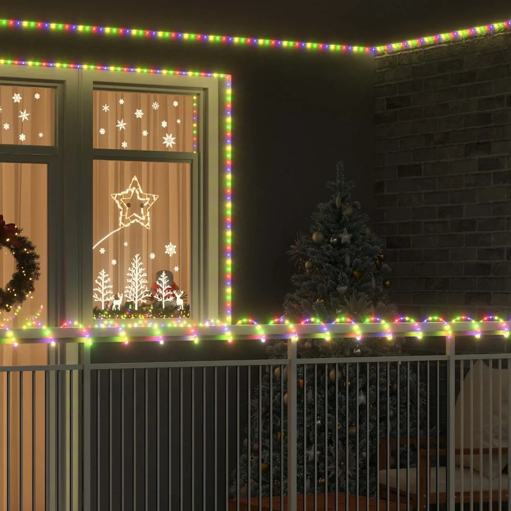 Luce a corda con 2400 LED Multicolore 100 m PVC CFW7799548