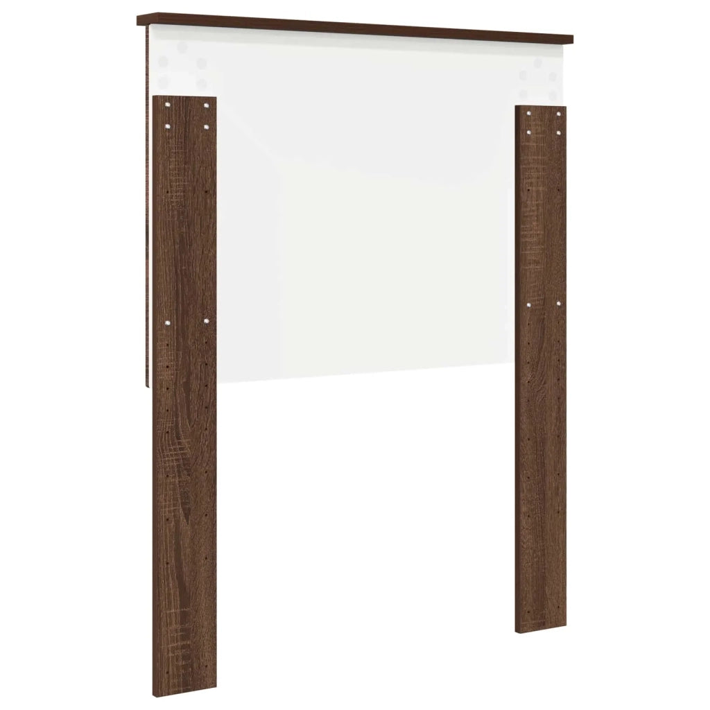 Testiera | Testata con Testiera | Testata Rovere Marrone 75 cm Legno multistrato