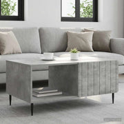 Tavolino da salotto Grigio Cemento 90 x 50 x 40 cm 894498