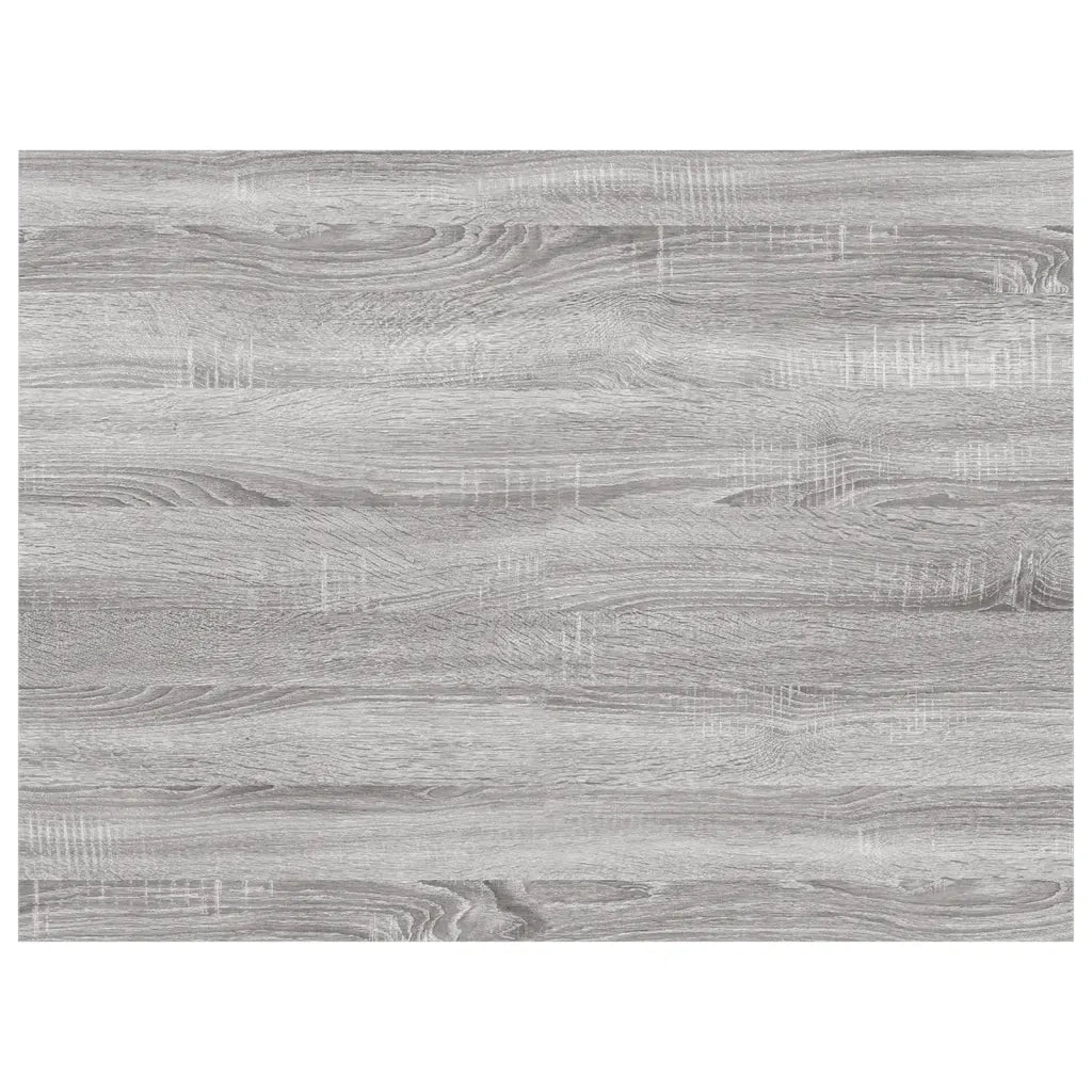4 pz Mensole Parete | Mensola sospesa Grigio Sonoma 40x30x1,5cm Legno Multistrato