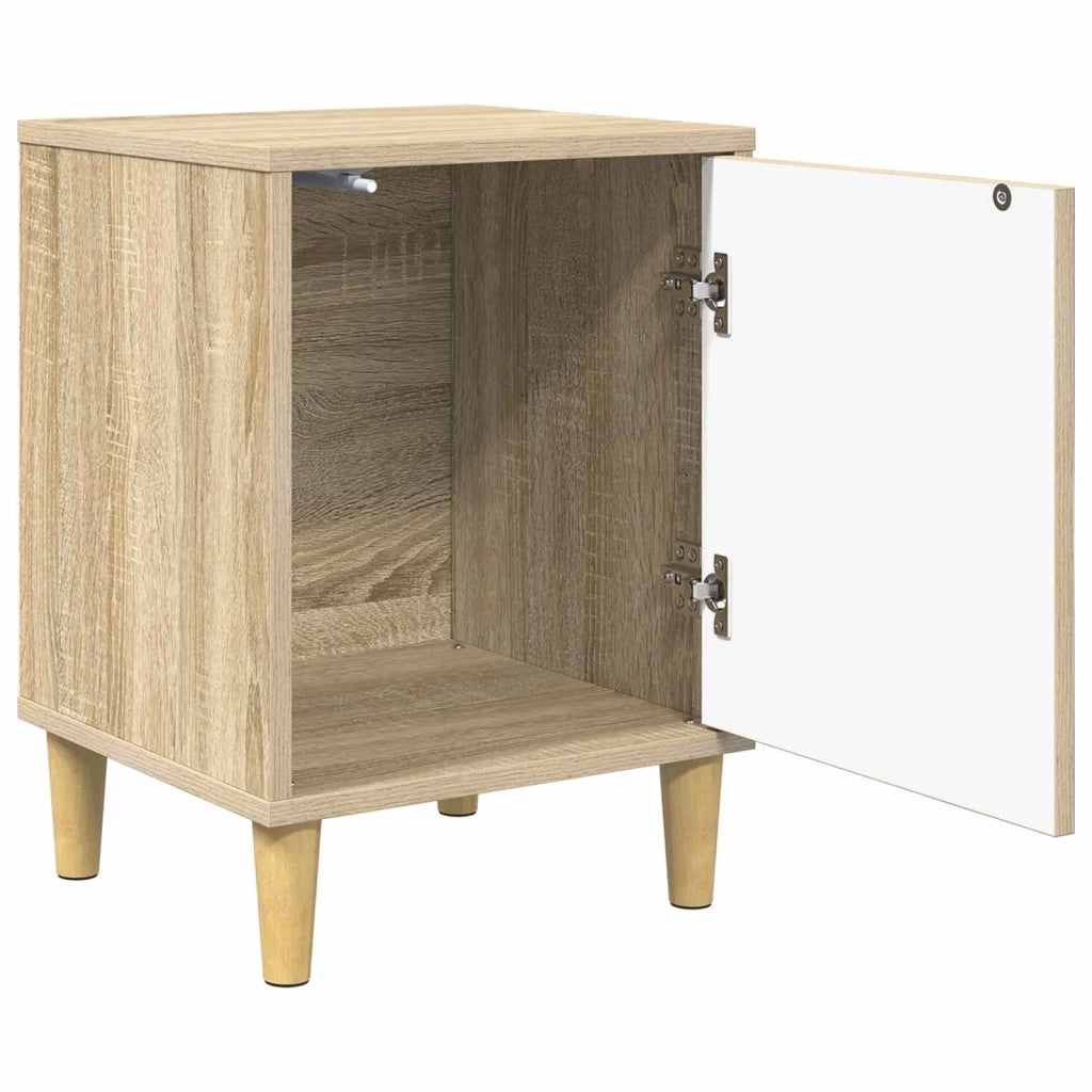 Armadio da Notte GENNEP 2 pz Rovere Sonoma 36 x 33 x 50 cm 8007202