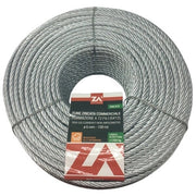 FUNE ACCIAIO COMMERCIALE 72F D  5 MM CF 25 M- ZA'- 1,0 confezione