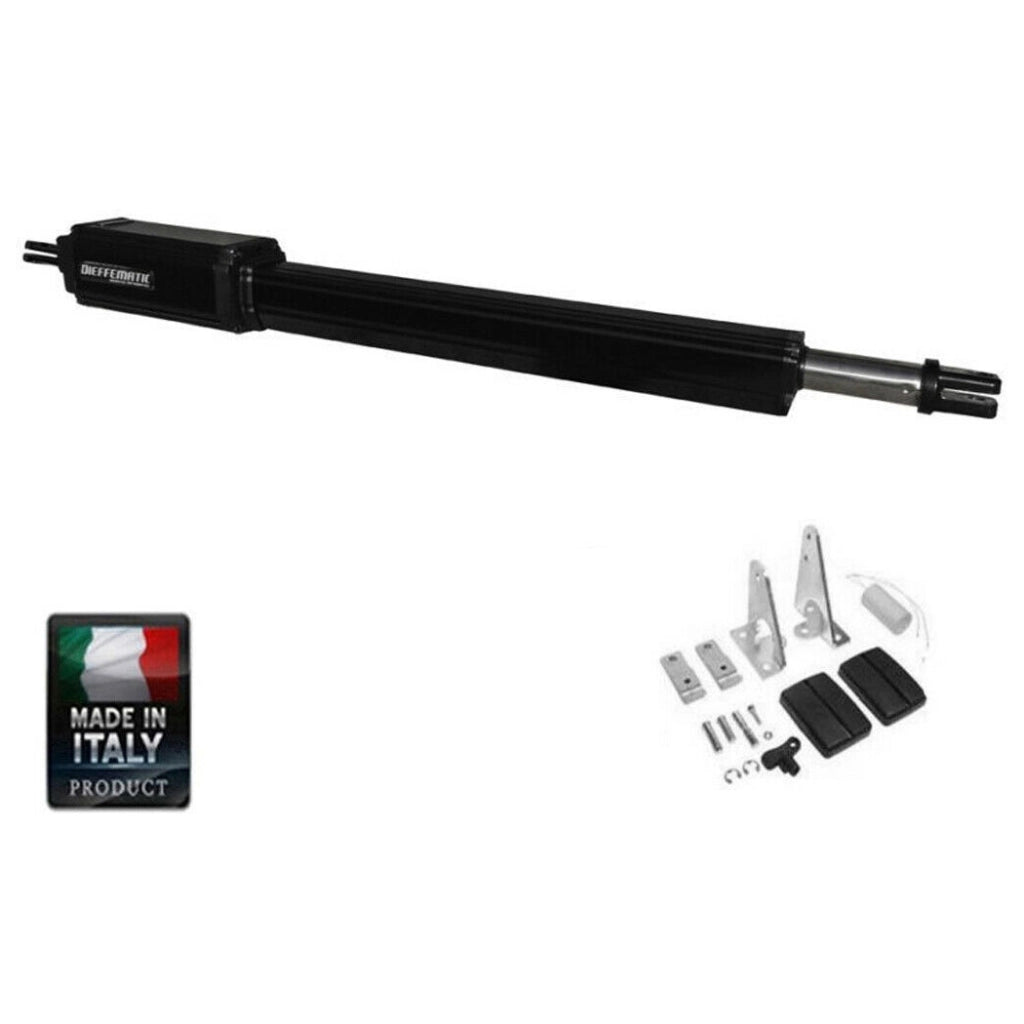MOTORIDUTTORE PISTONE AUTOMAZIONE X CANCELLO ANTE BATTENTE CORSA VH 400 230V