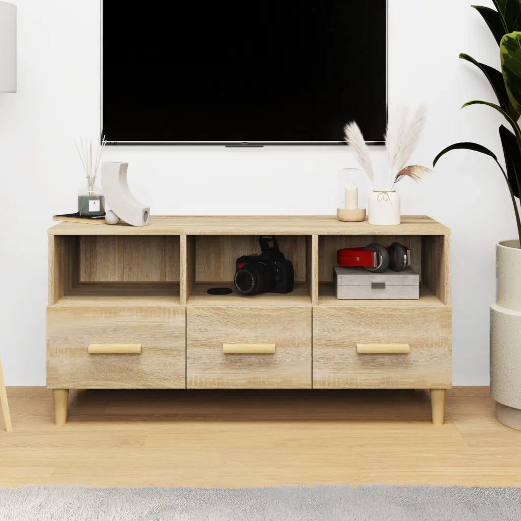 Mobile TV | Armadietto TV | Mobile Porta TV Rovere Sonoma 102x36x50 cm Legno Multistrato