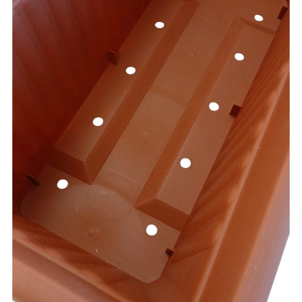 MAXICASSETTA ELLADE 100X43XH41CM COLOR TERRACOTTA