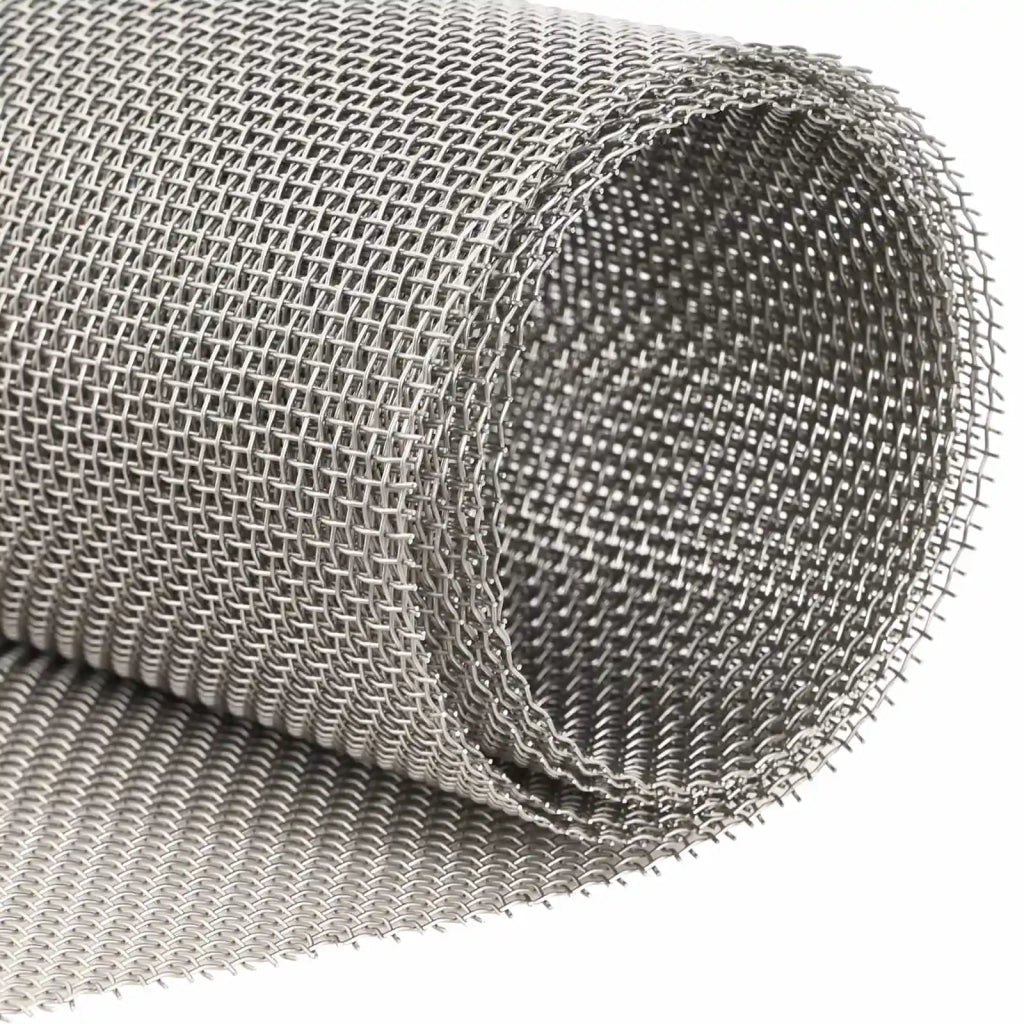 Rete per schermatura 100 x 1000 cm 8 Mesh Argento 42039676