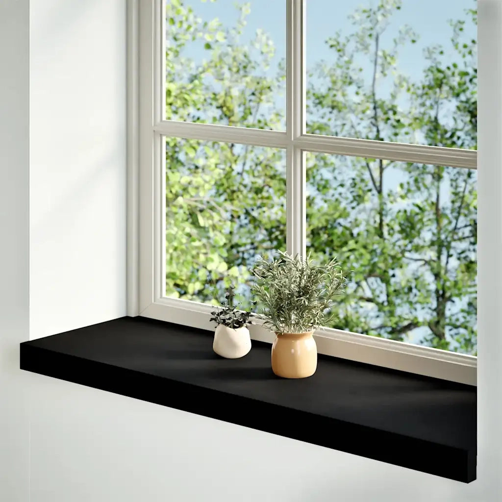 Davanzali 2 pz Marrone Scuro 80x30x2 cm Legno Massello Rovere CFW7737674