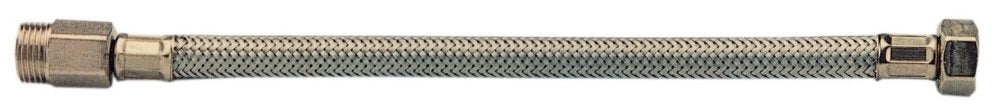 10pz flessibili in alluminio prolungato maschio /femmina 1/2 cm. 50 cod:ferx.25191