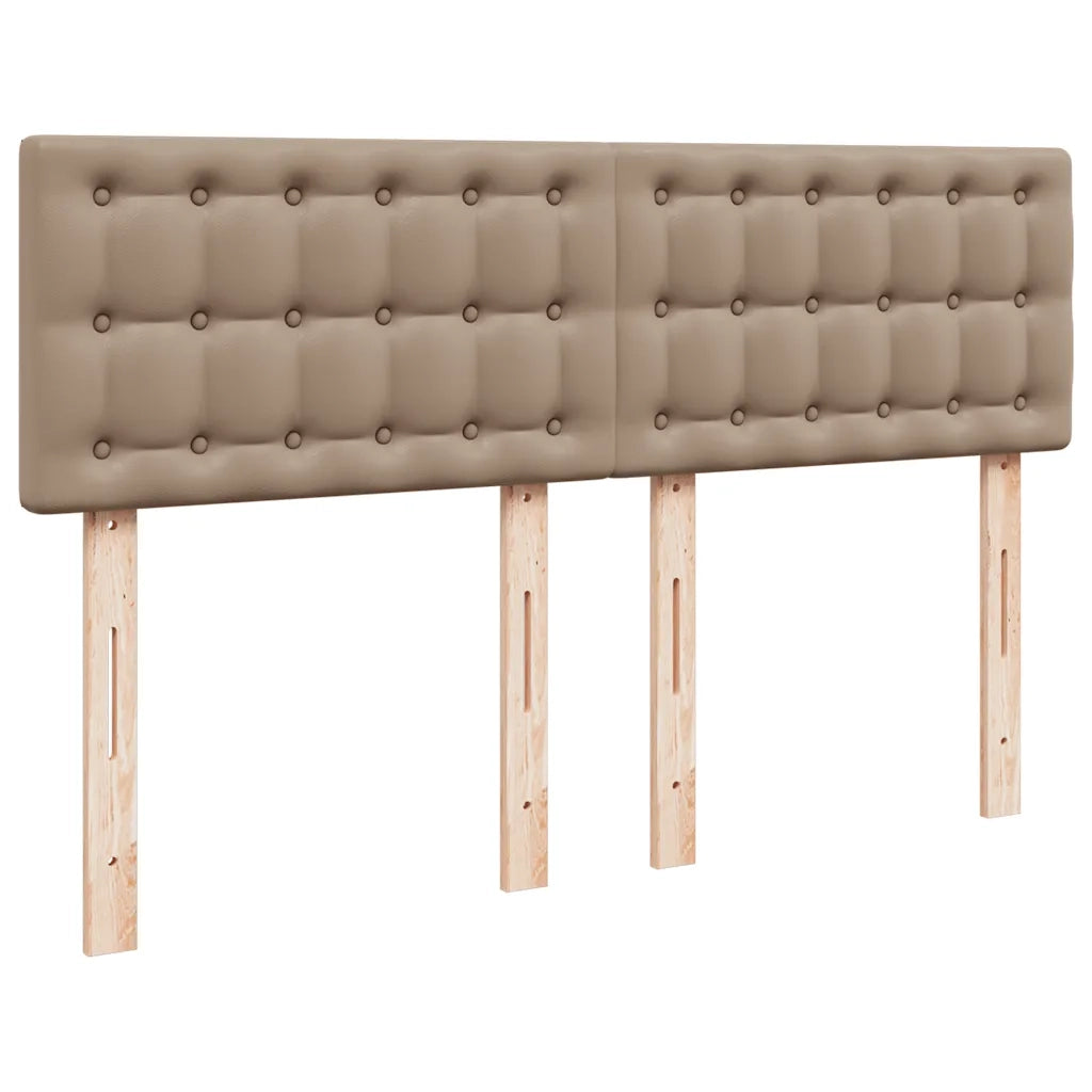 Struttura Letto Pouf con Materasso 140x190 cm Similpelle 3311307