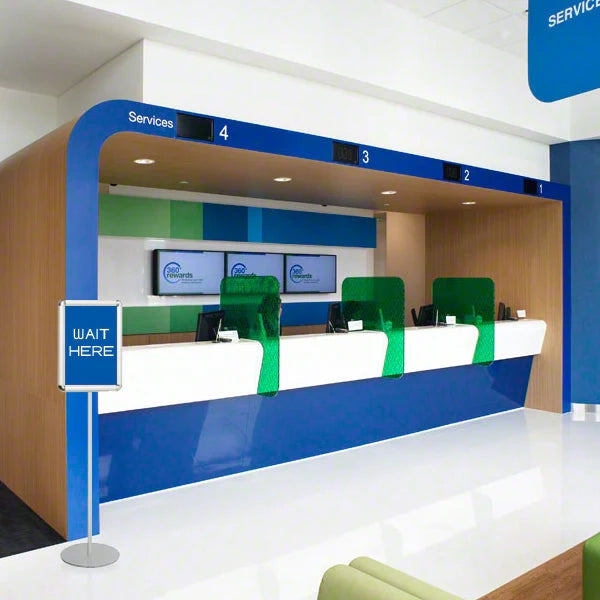 Porta Comunicazioni con Cornice A3 NERA - Bifacciale NERA