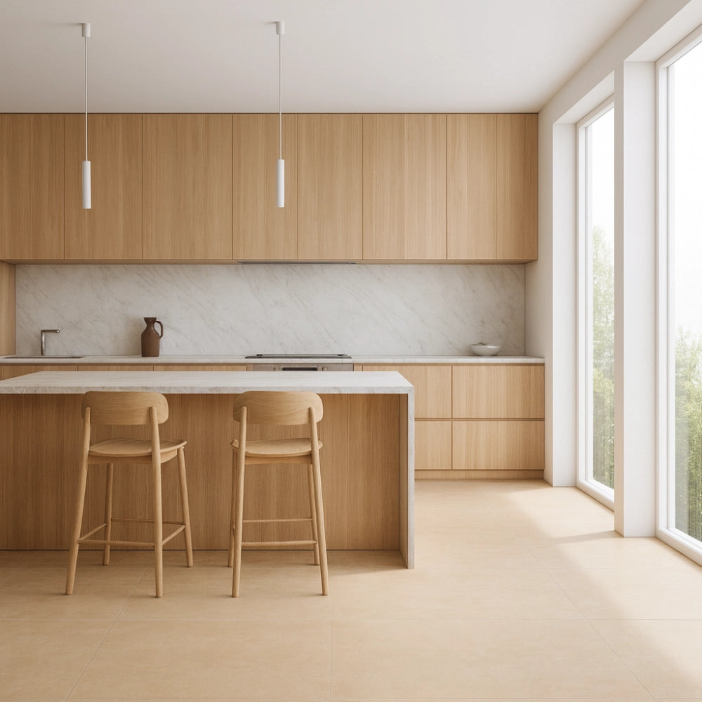 Piastrella gres porcellanato rettificata sabbia naturale 60x120 cm *** misura 34,56 m2, confezione 1