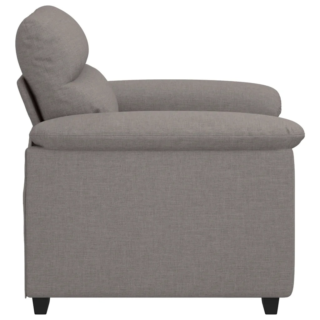 Poltrona Tortora 100x81x84 cm in Tessuto 4105293