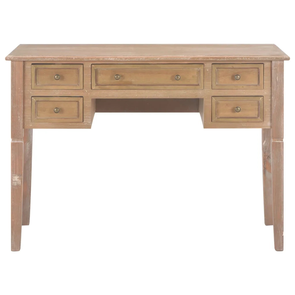 Scrivania Marrone 109,5x45x77,5 cm in Legno 280072