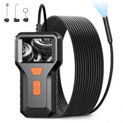Trade Shop - Telecamera Endoscopica Ispezione Cavo 5mt Immagine 1080p Batteria 2600mah 8 Led -