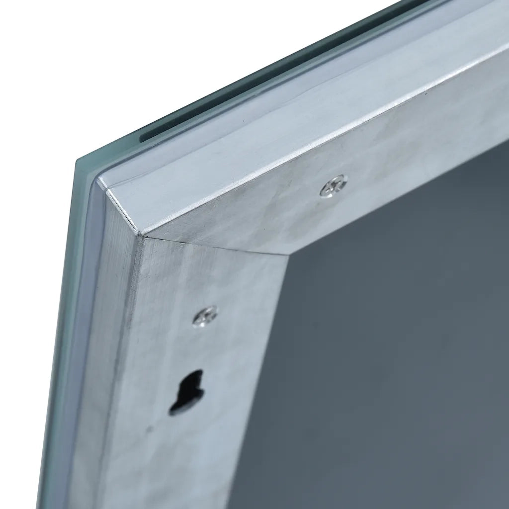 Specchio da Parete a LED per Bagno 60x50 cm 144726