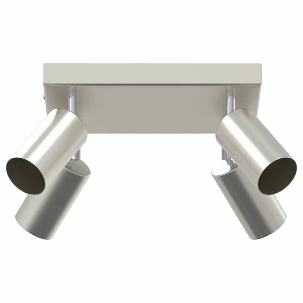 Faretto da soffitto Nichel 26 x 26 x 16 cm Metallo 4108202