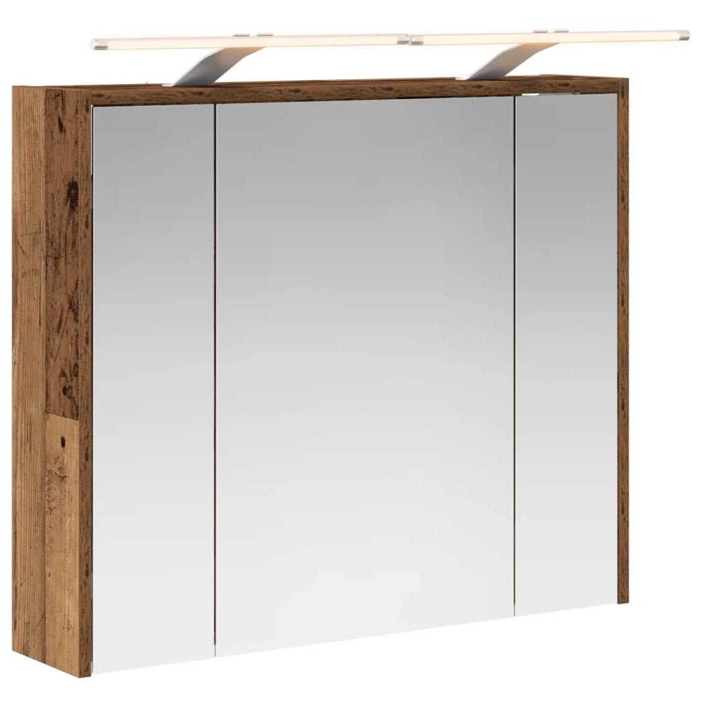 Mobiletto per specchio da Bagno | Armadio da bagno Legno vecchio