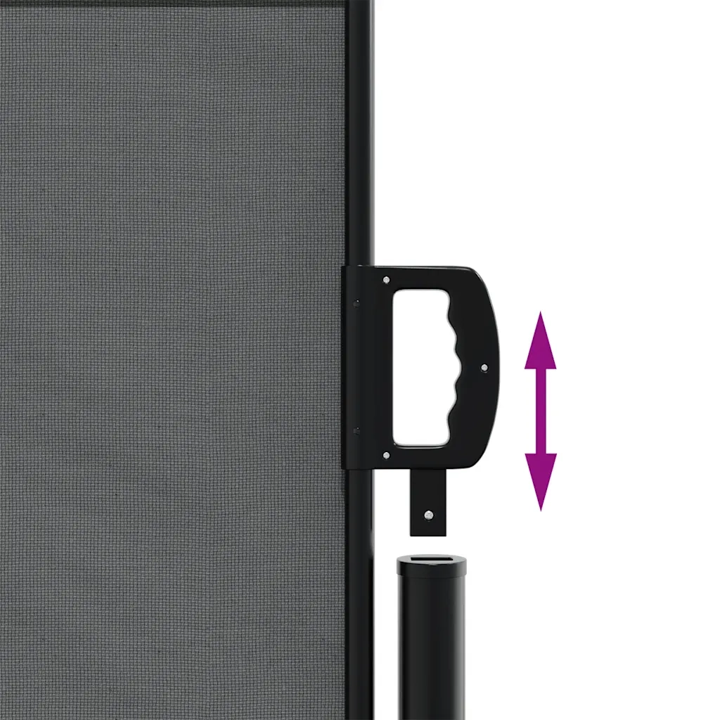 Tenda da Sole | Tenda parasole laterale retrattile antracite 140x500 cm
