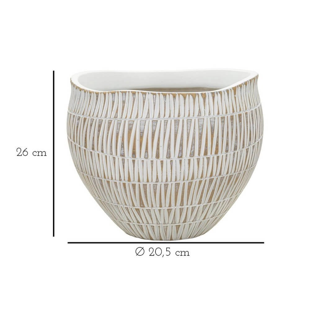 Cachepot Resina Piccolo cm Ø 26X20,5 - STIKY