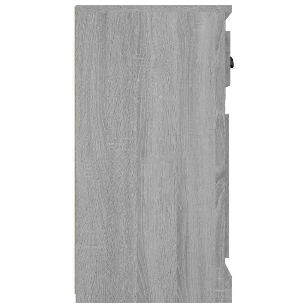 Credenza Grigio Sonoma 70x35,5x67,5 cm in Legno Multistrato 816430