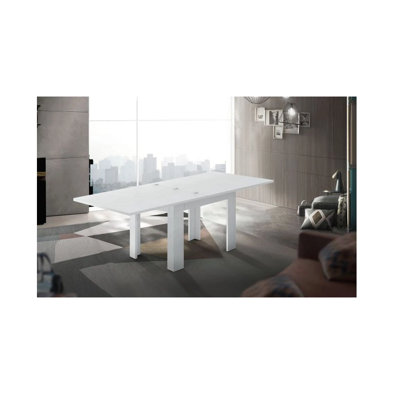 Tavolo allungabile Jesi – 90/180x75x90 – Bianco Lucido