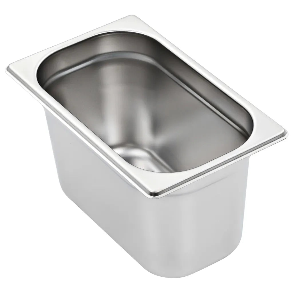 Contenitori Gastronorm 4 pz GN 1/4 150 mm in Acciaio Inox 50903