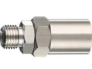 ATTACCO FILETTATO MASCHIO CON MASCHERINA- - attacco 1/4M per tubo ø mm.8X17 art.10/C - 5 pezzi ANI