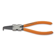 PINZA SEEGER ANELLI ELASTICI INTERNI BECCHI CURVI 210 mm MUNDIAL 0511.021